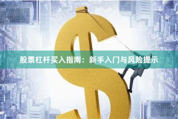 股票杠杆买入指南：新手入门与风险提示